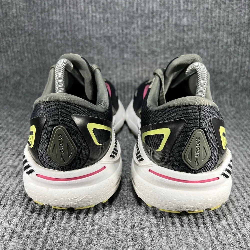 Brooks Adrenaline GTS 23 Women's Size 9.5 Neon Coral Black Shoes‎ 1203811D037 - Picture 4 of 13